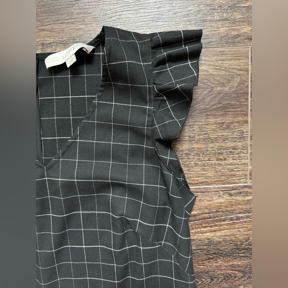 LOFT Black Shift Dress 4 - Picture 2 of 5